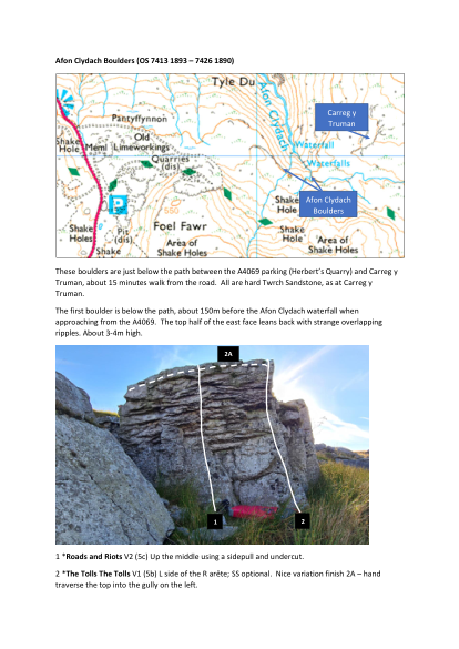 Afon Clydach Boulders cover